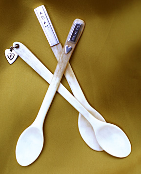 Adam and Eve cutlery set
